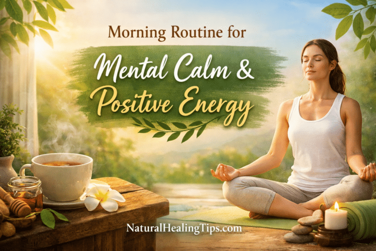 Morning routine for Mental Calm & Positive Energy