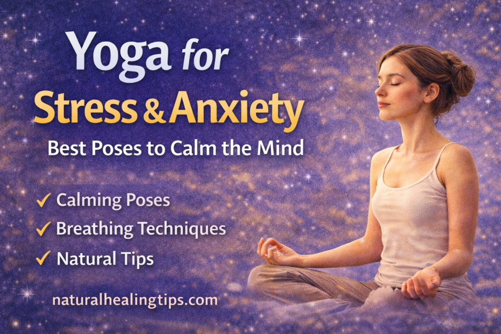 Home 7 Yoga for Stress & Anxiety: Best Poses to Calm the Mind Naturally