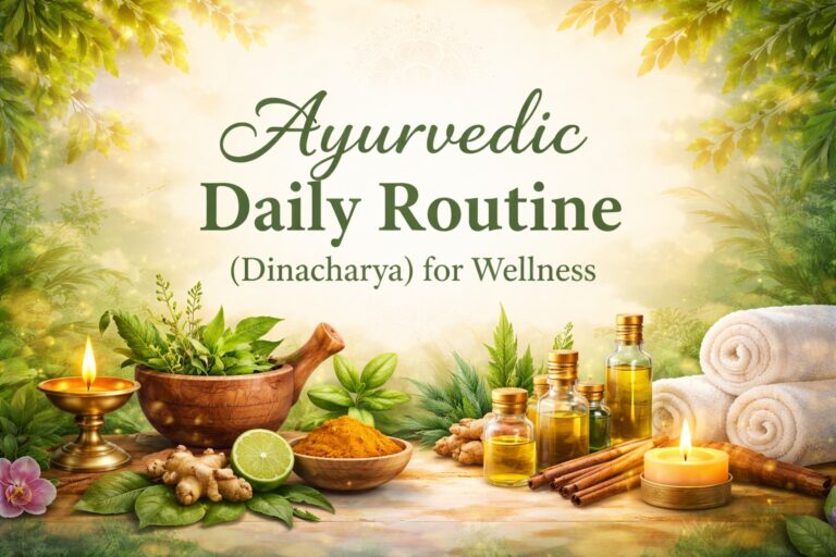 Ayurvedic daily routine for wellness