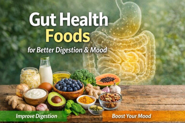 Gut Health Foods for better digestion and mood