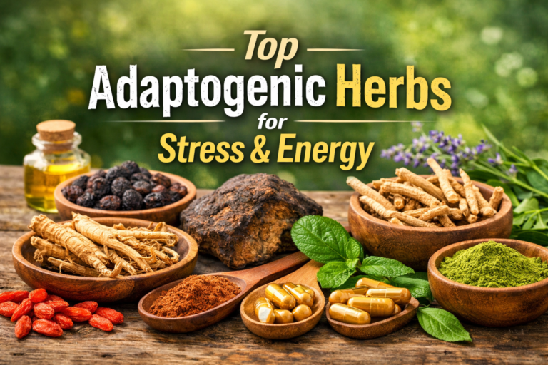 Top Adaptogenic Herbs for Stress & Energy