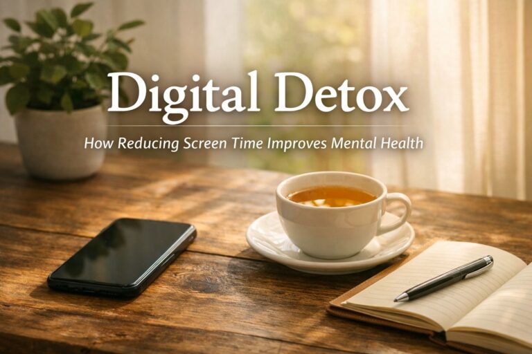 Digital Detox: How Reducing Screen Time Improves Mental Health