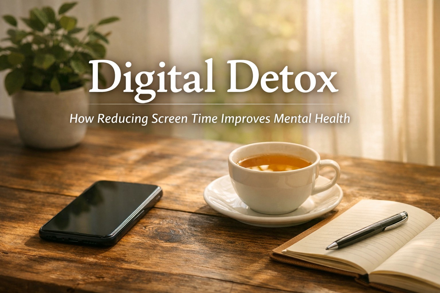 Digital Detox: How Reducing Screen Time Improves Mental Health