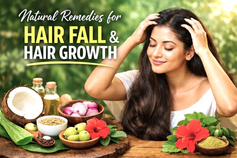 Natural Remedies for Hair Fall & Hair Growth