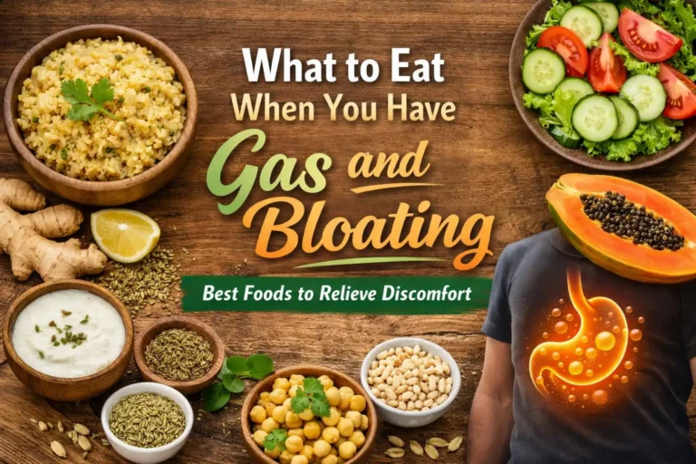 What to Eat When You Have Gas and Bloating – Indian Diet for Digestion