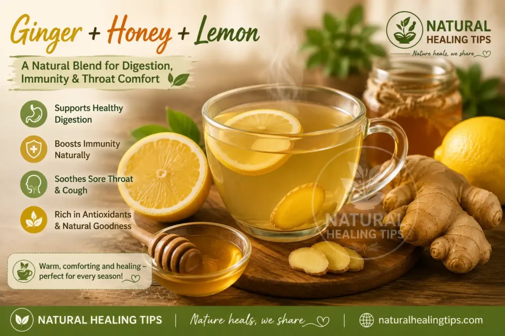 Ginger Tea for Digestion and Cold— Best Time 5 ginger tea with honey and lemon for digestion support sore throat comfort and seasonal cold relief